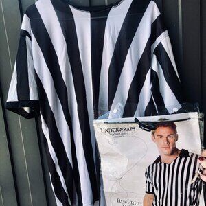 NIB Underwraps Referee Unisex Adult 100% Polyester Halloween Costume One Size
